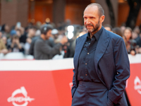 Ralph Fiennes attends the ''The Return'' red carpet during the 19th Rome Film Festival at Auditorium Parco Della Musica in Rome, Italy, on O...