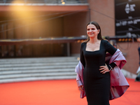 Juliette Binoche attends the ''The Return'' red carpet during the 19th Rome Film Festival at Auditorium Parco Della Musica in Rome, Italy, o...