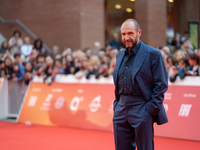 Ralph Fiennes attends the ''The Return'' red carpet during the 19th Rome Film Festival at Auditorium Parco Della Musica in Rome, Italy, on O...