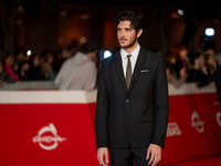 Nicolas Maupas attends the ''The Count Of Monte Cristo'' red carpet during the 19th Rome Film Festival at Auditorium Parco Della Musica in R...