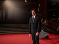 Nicolas Maupas attends the ''The Count Of Monte Cristo'' red carpet during the 19th Rome Film Festival at Auditorium Parco Della Musica in R...