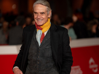 Jeremy Irons attends the ''The Count Of Monte Cristo'' red carpet during the 19th Rome Film Festival at Auditorium Parco Della Musica in Rom...