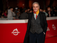 Jeremy Irons attends the ''The Count Of Monte Cristo'' red carpet during the 19th Rome Film Festival at Auditorium Parco Della Musica in Rom...