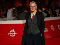 Jeremy Irons attends the ''The Count Of Monte Cristo'' red carpet during the 19th Rome Film Festival at Auditorium Parco Della Musica in Rom...