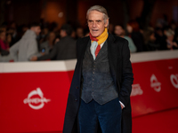 Jeremy Irons attends the ''The Count Of Monte Cristo'' red carpet during the 19th Rome Film Festival at Auditorium Parco Della Musica in Rom...