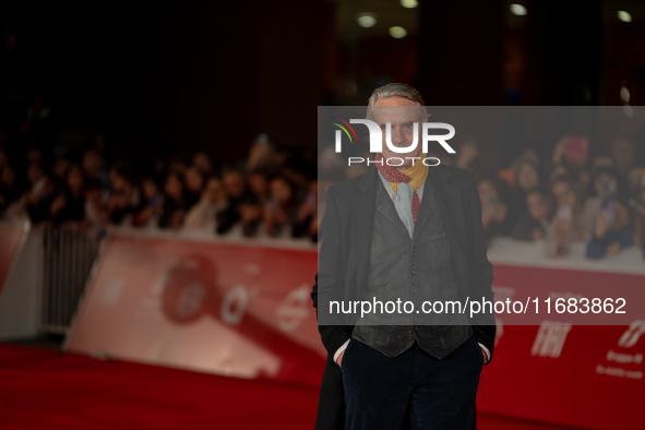 Jeremy Irons attends the ''The Count Of Monte Cristo'' red carpet during the 19th Rome Film Festival at Auditorium Parco Della Musica in Rom...