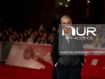 Jeremy Irons attends the ''The Count Of Monte Cristo'' red carpet during the 19th Rome Film Festival at Auditorium Parco Della Musica in Rom...