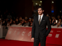 Nicolas Maupas attends the ''The Count Of Monte Cristo'' red carpet during the 19th Rome Film Festival at Auditorium Parco Della Musica in R...