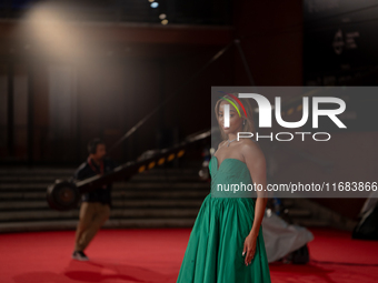 Karla-Simone Spence attends the ''The Count Of Monte Cristo'' red carpet during the 19th Rome Film Festival at Auditorium Parco Della Musica...