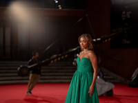 Karla-Simone Spence attends the ''The Count Of Monte Cristo'' red carpet during the 19th Rome Film Festival at Auditorium Parco Della Musica...