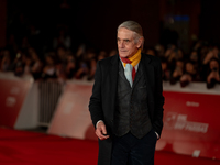 Jeremy Irons attends the ''The Count Of Monte Cristo'' red carpet during the 19th Rome Film Festival at Auditorium Parco Della Musica in Rom...