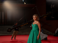 Karla-Simone Spence attends the ''The Count Of Monte Cristo'' red carpet during the 19th Rome Film Festival at Auditorium Parco Della Musica...