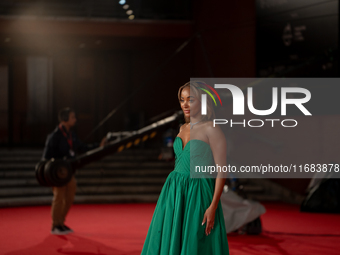 Karla-Simone Spence attends the ''The Count Of Monte Cristo'' red carpet during the 19th Rome Film Festival at Auditorium Parco Della Musica...