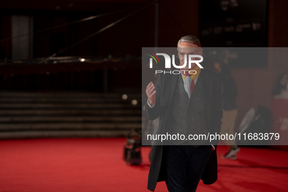 Jeremy Irons attends the ''The Count Of Monte Cristo'' red carpet during the 19th Rome Film Festival at Auditorium Parco Della Musica in Rom...