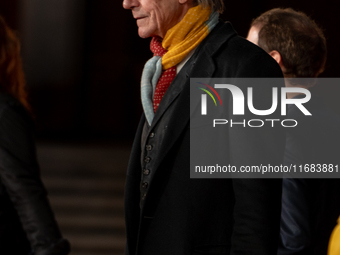 Jeremy Irons attends the ''The Count Of Monte Cristo'' red carpet during the 19th Rome Film Festival at Auditorium Parco Della Musica in Rom...