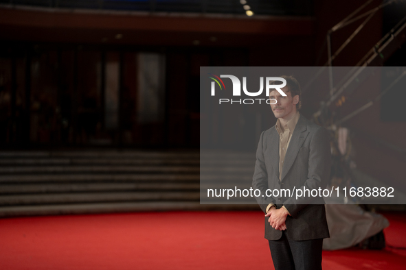 Sam Claflin attends the ''The Count Of Monte Cristo'' red carpet during the 19th Rome Film Festival at Auditorium Parco Della Musica in Rome...