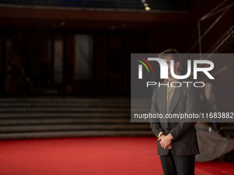 Sam Claflin attends the ''The Count Of Monte Cristo'' red carpet during the 19th Rome Film Festival at Auditorium Parco Della Musica in Rome...