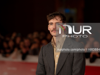 Sam Claflin attends the ''The Count Of Monte Cristo'' red carpet during the 19th Rome Film Festival at Auditorium Parco Della Musica in Rome...