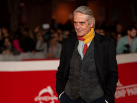 Jeremy Irons attends the ''The Count Of Monte Cristo'' red carpet during the 19th Rome Film Festival at Auditorium Parco Della Musica in Rom...