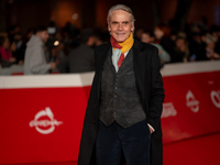 Jeremy Irons attends the ''The Count Of Monte Cristo'' red carpet during the 19th Rome Film Festival at Auditorium Parco Della Musica in Rom...