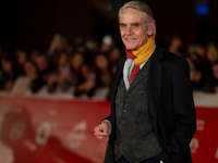 Jeremy Irons attends the ''The Count Of Monte Cristo'' red carpet during the 19th Rome Film Festival at Auditorium Parco Della Musica in Rom...