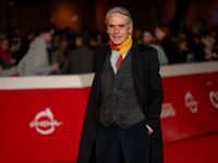 Jeremy Irons attends the ''The Count Of Monte Cristo'' red carpet during the 19th Rome Film Festival at Auditorium Parco Della Musica in Rom...