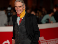 Jeremy Irons attends the ''The Count Of Monte Cristo'' red carpet during the 19th Rome Film Festival at Auditorium Parco Della Musica in Rom...