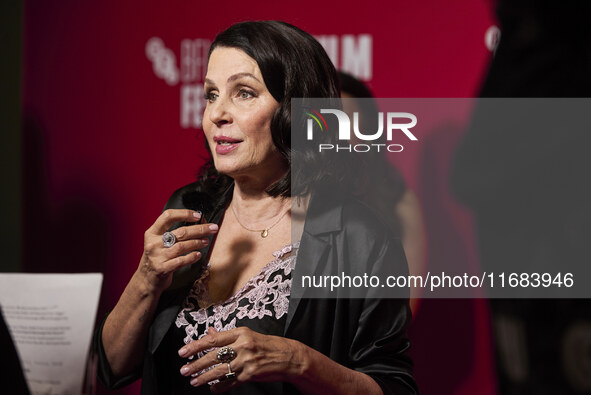 Sadie Frost attend the screening of "Twiggy" during the 68th BFI London Film Festival at BFI Southbank on October 18, 2024 in London, Englan...