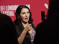 Sadie Frost attend the screening of "Twiggy" during the 68th BFI London Film Festival at BFI Southbank on October 18, 2024 in London, Englan...