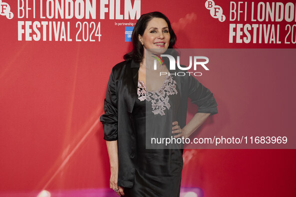 Sadie Frost attend the screening of "Twiggy" during the 68th BFI London Film Festival at BFI Southbank on October 18, 2024 in London, Englan...