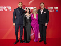 Simon Jones Producer, Sadie Frost Director, Twiggy Super Model, Nick Hamson   Producer attend the screening of "Twiggy" during the 68th BFI...