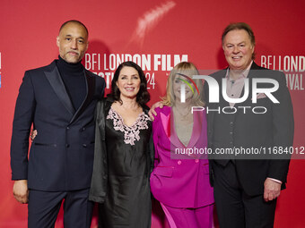 Simon Jones Producer, Sadie Frost Director, Twiggy Super Model, Nick Hamson   Producer attend the screening of "Twiggy" during the 68th BFI...