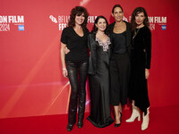 Sadie Frost Ronni Acona and guest attend the screening of "Twiggy" during the 68th BFI London Film Festival at BFI Southbank on October 18,...