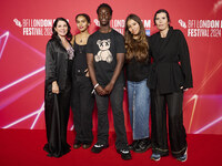 Sadie Frost (patron of the arts) Sir Hubert Von Herkomer attend the screening of "Twiggy" during the 68th BFI London Film Festival at BFI So...