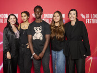 Sadie Frost (patron of the arts) Sir Hubert Von Herkomer attend the screening of "Twiggy" during the 68th BFI London Film Festival at BFI So...