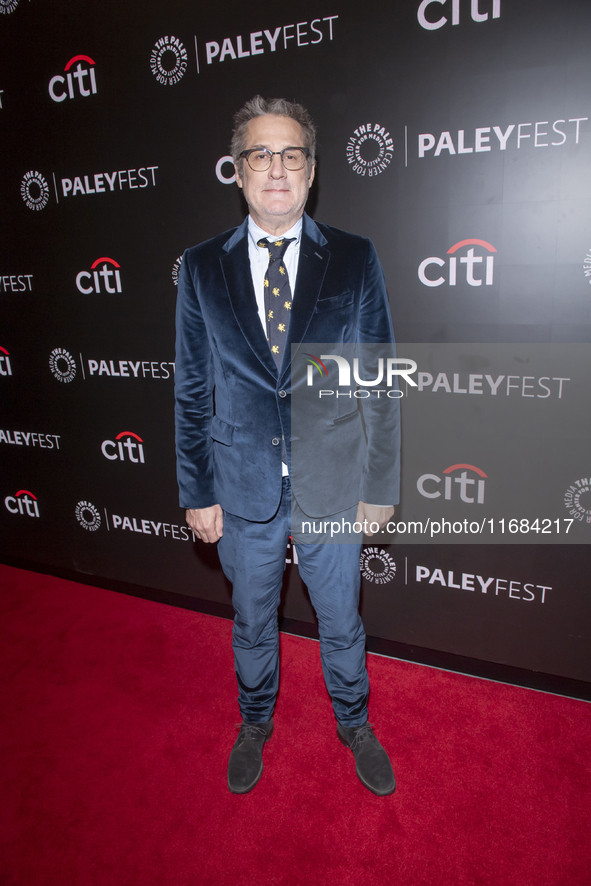 Paul Simms attends the screening of ''What We Do in the Shadows'' during PaleyFest 2024 at The Paley Museum in New York, USA, on October 19,...