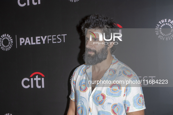 Kayvan Novak attends the screening of ''What We Do In The Shadows'' during PaleyFest 2024 at The Paley Museum in New York, USA, on October 1...