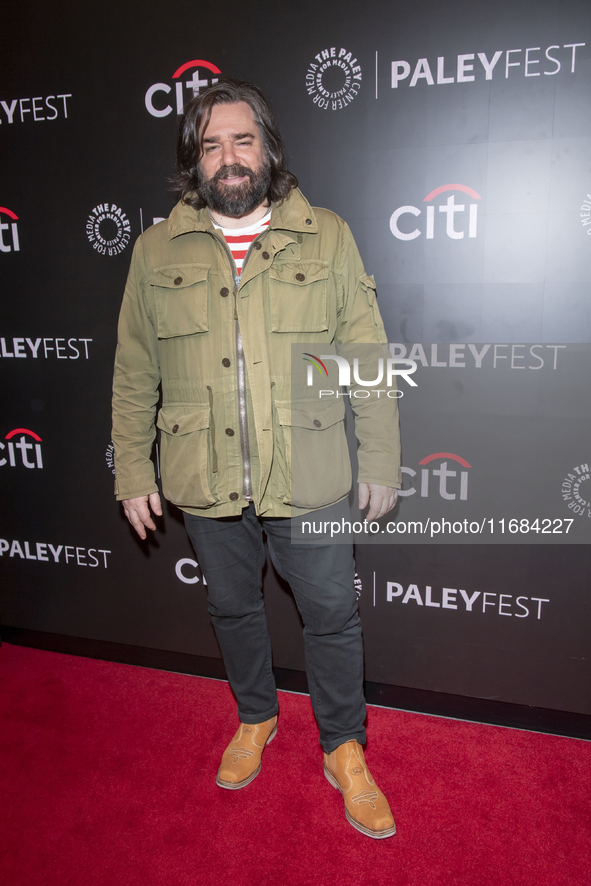 Matt Berry attends the screening of ''What We Do in the Shadows'' during PaleyFest 2024 at The Paley Museum in New York, New York, USA, on O...