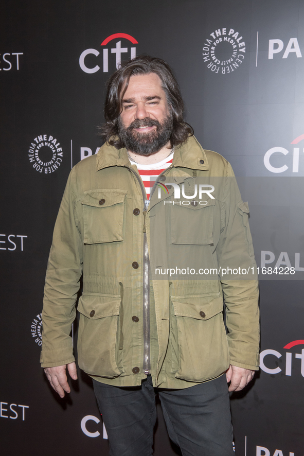 Matt Berry attends the screening of ''What We Do in the Shadows'' during PaleyFest 2024 at The Paley Museum in New York, New York, USA, on O...