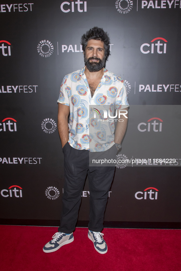 Kayvan Novak attends the screening of ''What We Do In The Shadows'' during PaleyFest 2024 at The Paley Museum in New York, USA, on October 1...