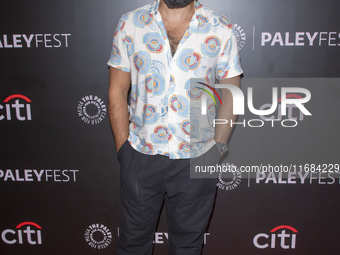 Kayvan Novak attends the screening of ''What We Do In The Shadows'' during PaleyFest 2024 at The Paley Museum in New York, USA, on October 1...