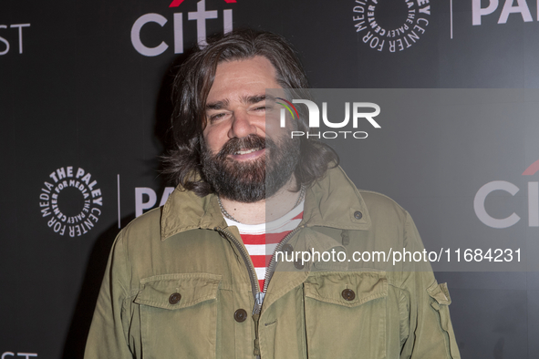 Matt Berry attends the screening of ''What We Do in the Shadows'' during PaleyFest 2024 at The Paley Museum in New York, New York, USA, on O...