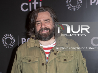 Matt Berry attends the screening of ''What We Do in the Shadows'' during PaleyFest 2024 at The Paley Museum in New York, New York, USA, on O...