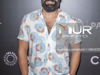 Kayvan Novak attends the screening of ''What We Do In The Shadows'' during PaleyFest 2024 at The Paley Museum in New York, USA, on October 1...