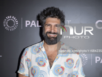 Kayvan Novak attends the screening of ''What We Do In The Shadows'' during PaleyFest 2024 at The Paley Museum in New York, USA, on October 1...