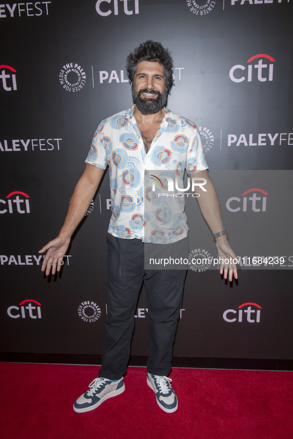 Kayvan Novak attends the screening of ''What We Do In The Shadows'' during PaleyFest 2024 at The Paley Museum in New York, USA, on October 1...