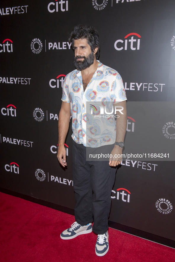 Kayvan Novak attends the screening of ''What We Do In The Shadows'' during PaleyFest 2024 at The Paley Museum in New York, USA, on October 1...