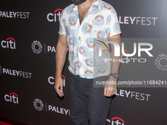 Kayvan Novak attends the screening of ''What We Do In The Shadows'' during PaleyFest 2024 at The Paley Museum in New York, USA, on October 1...