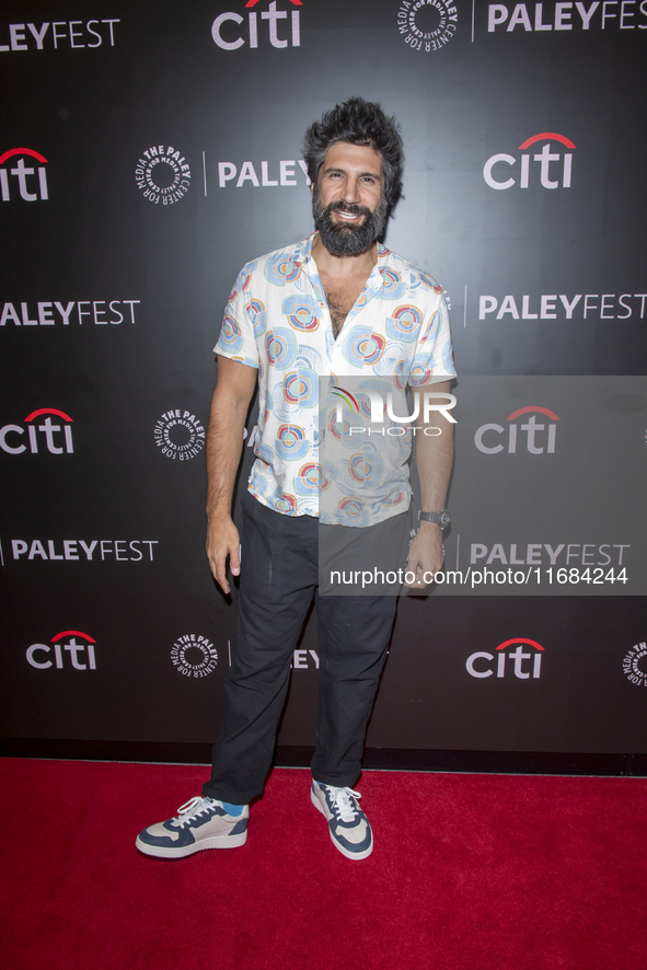 Kayvan Novak attends the screening of ''What We Do In The Shadows'' during PaleyFest 2024 at The Paley Museum in New York, USA, on October 1...