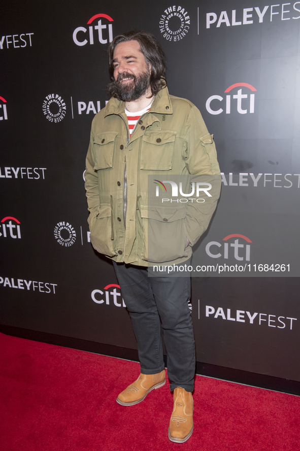 Matt Berry attends the screening of ''What We Do in the Shadows'' during PaleyFest 2024 at The Paley Museum in New York, New York, USA, on O...